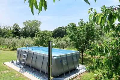 Image de Belle maison de vacances privée avec piscine privée, Wifi, climatisation, Tv, terrasse, parking