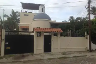 Image de Studio Casita avec vue sur l'océan.