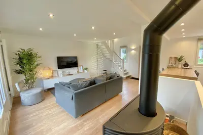 Image de Maison avec accès direct et vue sur les dunes