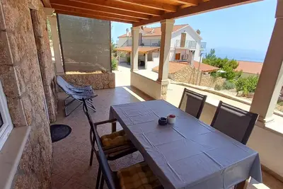 Appartement de vacances avec terrasse et vue sur la mer