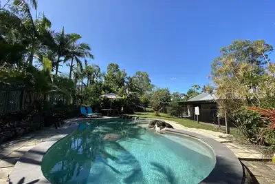 Image de maison de campagne avec piscine mais proche de la cĂ´te