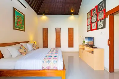 Image de 2 minutes de la plage 2 Br Pool Villa Kubal
