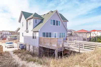 Image de K1034 Wildest Dream. Accueil Oceanfront avec vue sur l'océan à S. Nags Head!