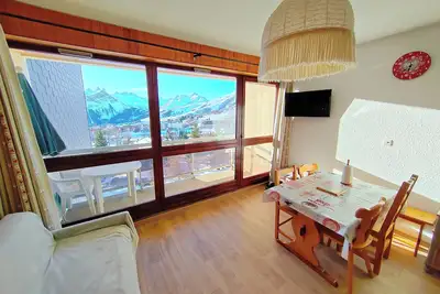 Image de Appartement La Toussuire 27m2 - 4/5pers, à 30m Pistes, Plein Sud