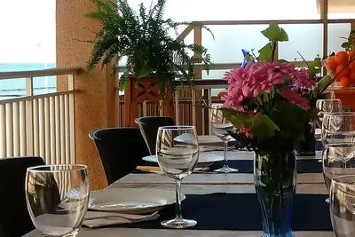 Image de Maison En Face De La Plage Pour 10 Personnes.
