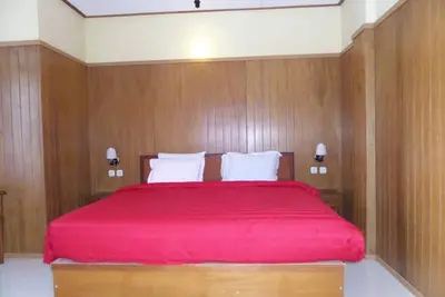 Image de Chambre Double Rouge près du volcan actif Bromo