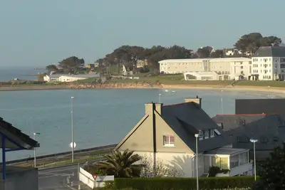 Image de Appart vue sur la plage de Trestel, 2-4p, 50m de la plage, wifi, classé 3***