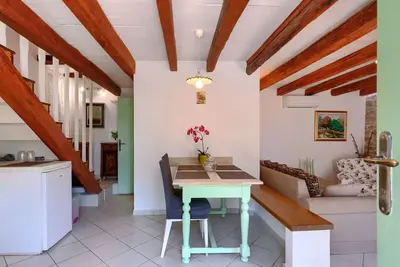 Image de Bel appartement dans une maison de vacances avec Wifi, climatisation, piscine, Tv, patio, parking