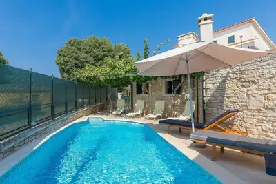 Image de Maison de vacances privée avec climatisation, Wifi, piscine privée, Tv, terrasse, parking