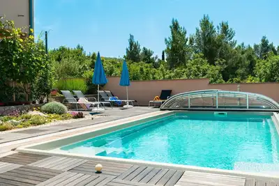 Image de Bel appartement pour 4 personnes avec piscine, Wifi, climatisation, Tv, terrasse et parking