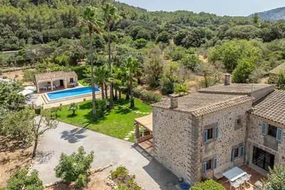 Villa Cal Papa 3 bedrooms for 6 guest in Pollensa with private pool and bbq close to the sea