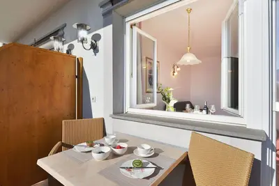 Image de Agréable appartement pour 4 personnes avec piscine, Wifi, Tv, balcon, animaux admis et parking