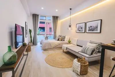 Image de Stratus Loft Gran Canaria, l'élégance au bord de la mer.