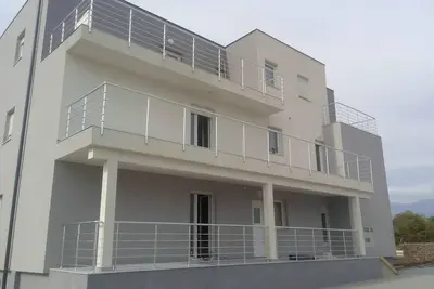 Image de Appartement d'une chambre avec air conditionné Novalja, Pag (A-17954-b)