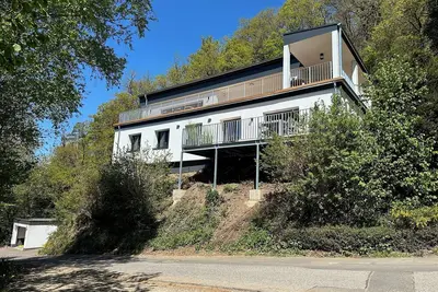 Eifel National Park, modern villa, view, center, private