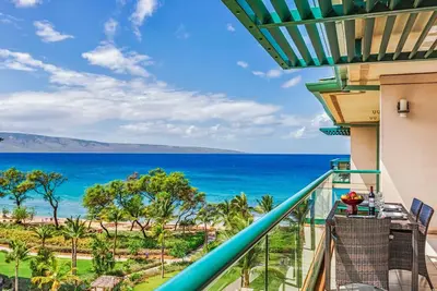 Image de Maui Resort Rentals: Honua Kai Hokulani 606 - Grand 6ème étage 2br, plan d'étage d'angle avec vue directe sur l'océan et la montagne