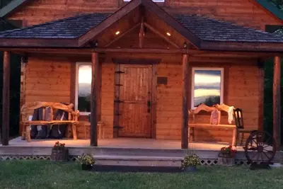 Image de Belle cabine privée située à la campagne