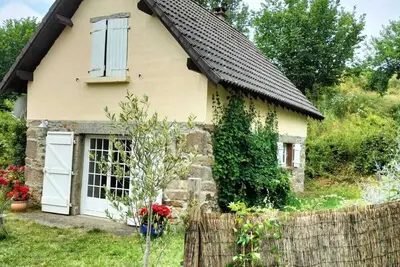 Image de Maison, ancien four à pain, terrasse, plages du Mallet