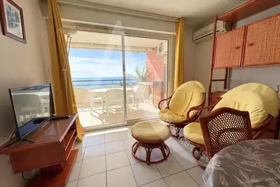 Image de T2 + Coin Chambre, Terrasse 1ere Ligne Mer