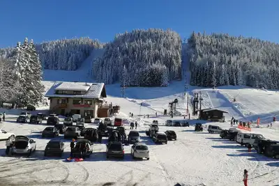 Image de Location face pistes ski parc haut jura Bellefontaine