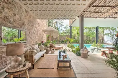 Image de Nouveau! Condo Tulum Moderne - 4 Mi. aux ruines mayas!