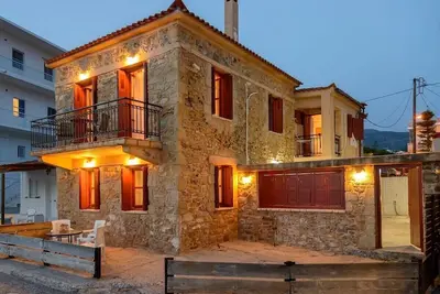 Image de Luxurius villa en pierre sur la plage
