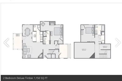 Image de Cabine en bois 2 Br, 2 B