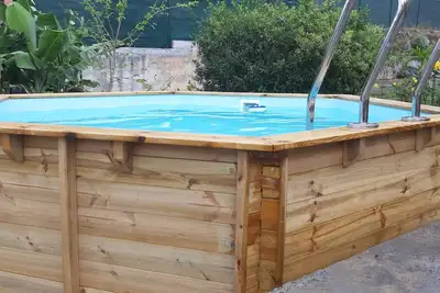 Image de Bungalow avec piscine privative