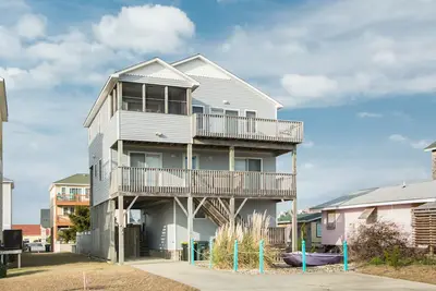 Image de La vie est belle: 4 Br / 3 Ba maison à Nags Head, pour 8 personnes