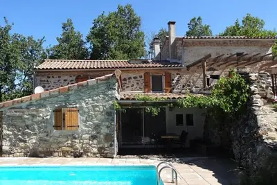 Image de Le Vallon des Etoiles⭐: \"La Bergerie\" -Ardèche, Nature, Spa et Piscine privée