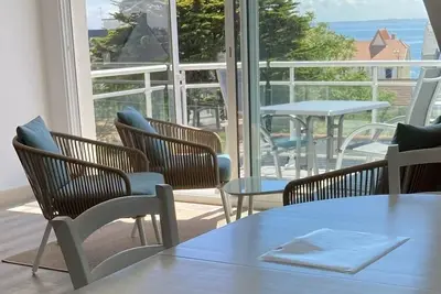 Image de Grand appartement lumineux 4 pers - vue mer - Wifi inclus