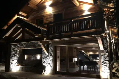 Image de Chalet Près des pistes, espace bien-être