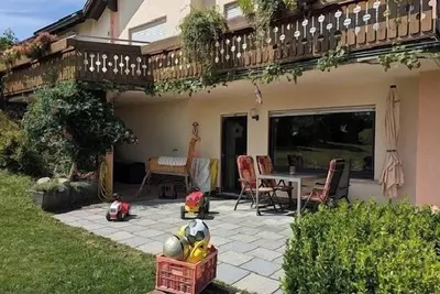 Image de Appartement calme (84m2) avec terrasse et barbecue