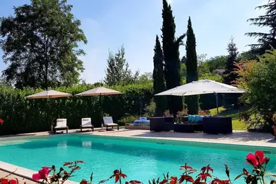 Villa de luxe de charme, Langhe MonFerrato, piscine privée, détente, intimité