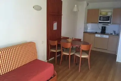 Image de T2 4 pers - terrasse sud, parking, piscine, salle de fitness, près des pistes