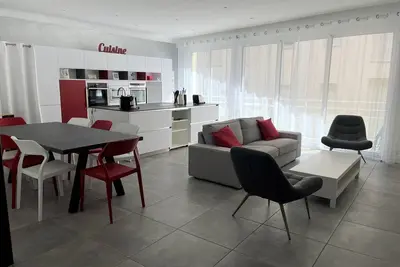 Appartement duplex 115m² à 300m de la Grande Plage