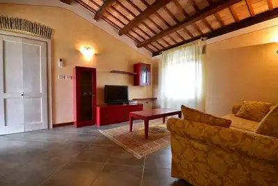 Image de Appartement Panoramique Rouge avec piscine, Umag - Residence Borgo San Nicolò
