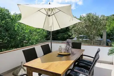 Image de Merveilleuse maison de vacances privée pour 4 personnes avec Wifi, climatisation, Tv et terrasse