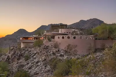 Image de Maison de Norman Lykes de Frank Lloyd Wright, sa dernière conception résidentielle