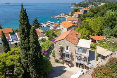 Rooms Tupina by Paulina - Chambre Double Standard avec Balcon et Vue sur la Mer (Chambre 3)