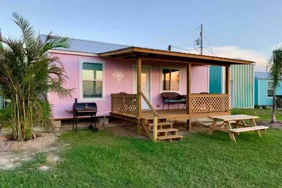 Image de Pierre PRIVÉE, Cabine \"Flounder Flats\" Sur La Baie De Copano