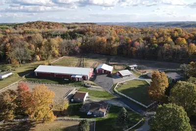 Image de Le petit chalet rouge confortable près du pays Amish