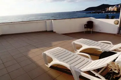 Image de Première ligne de Playa de Las Canteras, 4 personnes, fantastique terrasse ensoleillée