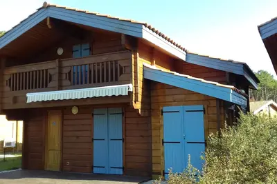 Image de Chalet climatisé 4\/6 personnes 5km de plage et Mimizan dans la forêt Landaise