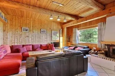Image de Chalet 15 personnes, proche des pistes, 7 chambres avec salles de bains