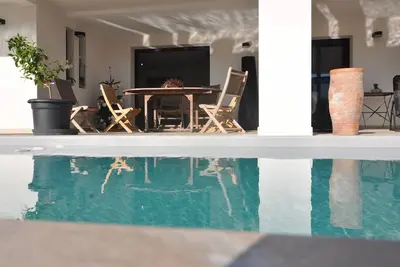Image de Maison avec piscine à 10 mm de la plage