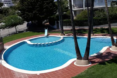 Image de Appartement T3 avec piscine et beau solarium privatif à Péniscola costa Azahar