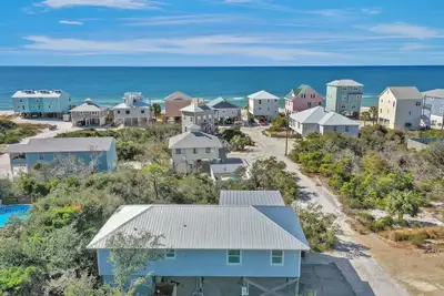 Image de Single Level, Close To Beach, Great Beach View Covered Deck ~ Salt Cured