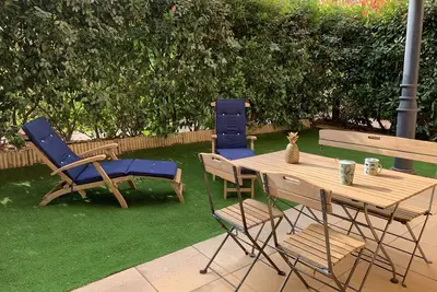 Image de Appt 57 m2 4 pers au calme Rez de Jardin Piscine sécurisée