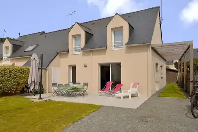 Image de Merveilleuse maison de vacances pour 7 personnes avec Wifi, Tv, terrasse, animaux admis et parking